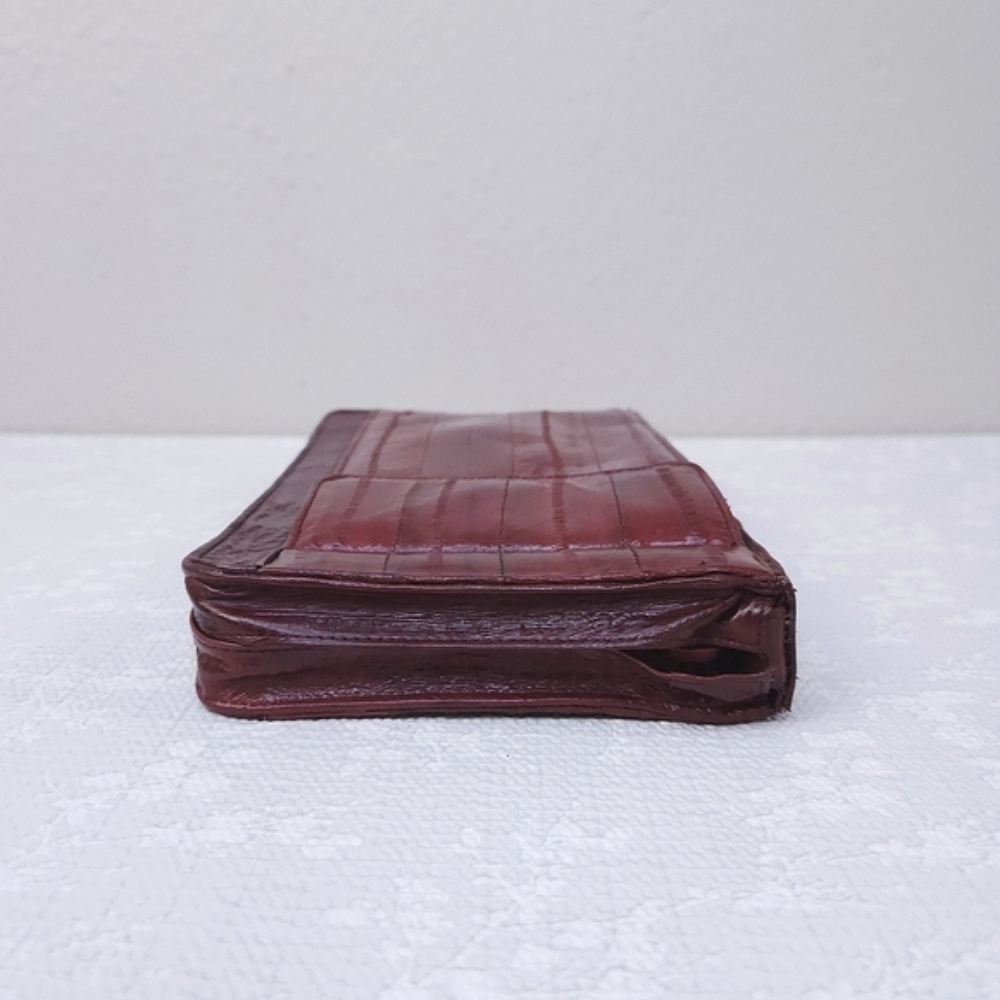 Vintage EEL Skin Clutch - Picture 4 of 16